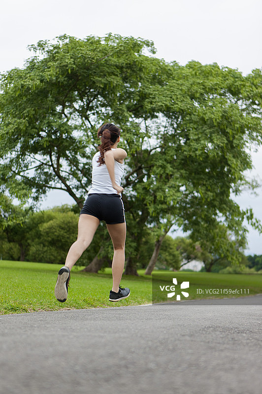 青年女人,运动图片素材