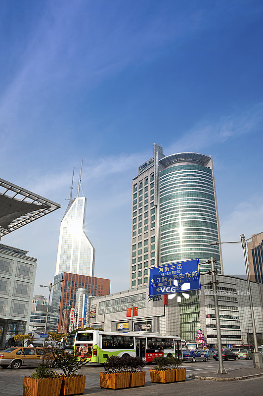上海城市景观图片素材