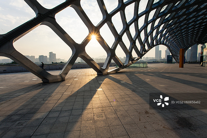 深圳湾体育馆图片素材