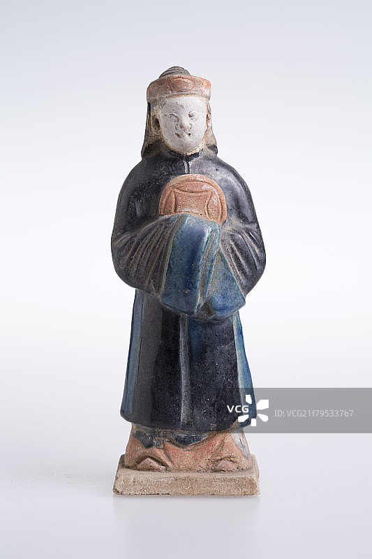 明三彩明俑图片素材