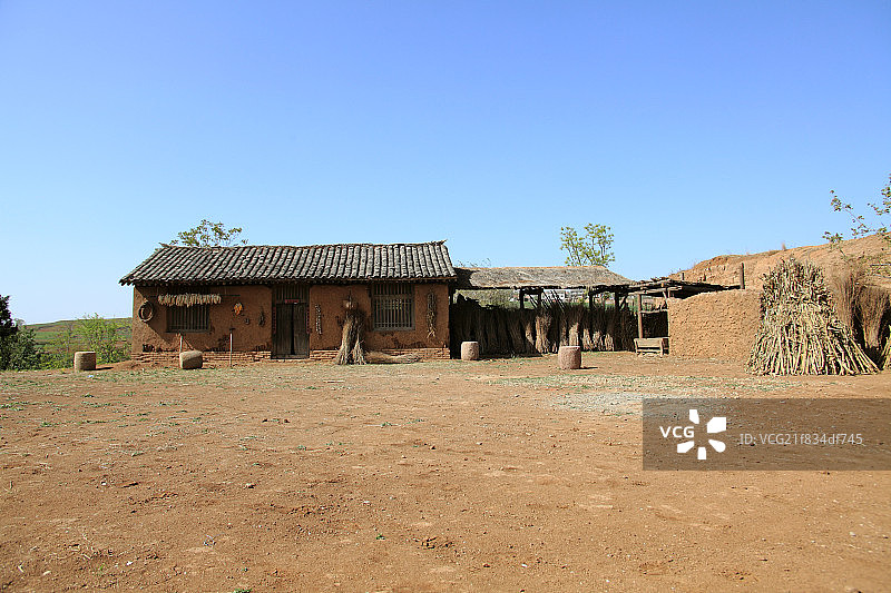 陕西省白鹿原拍摄基地图片素材