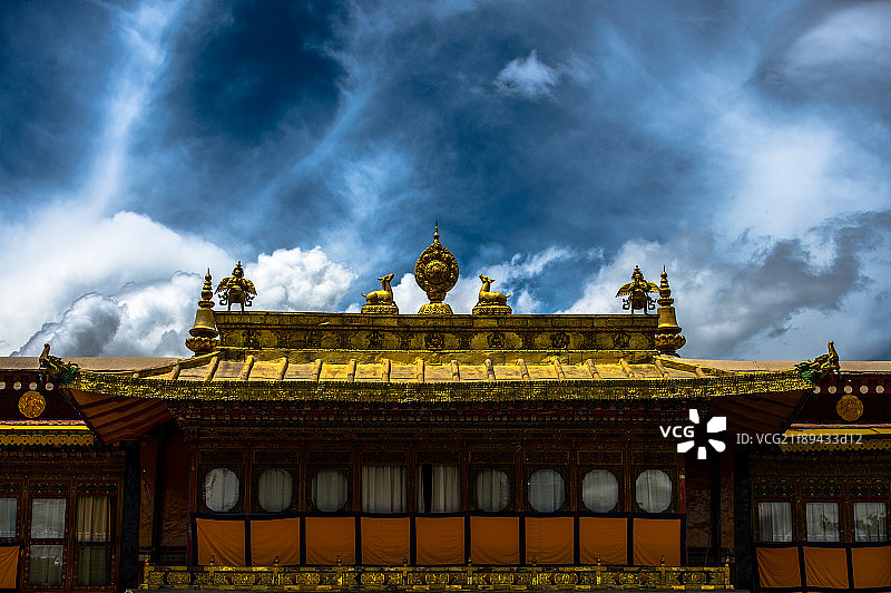 罗布林卡图片素材