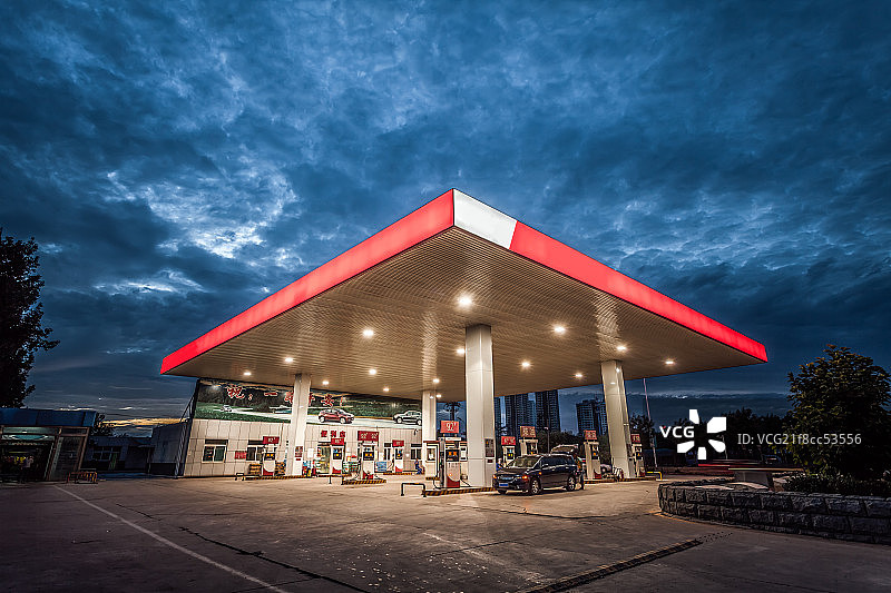 加油站图片素材