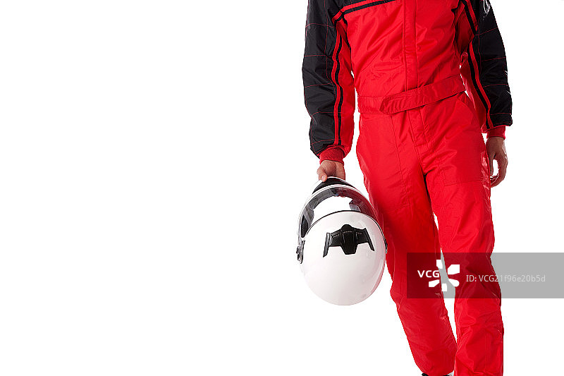 青年赛车手图片素材