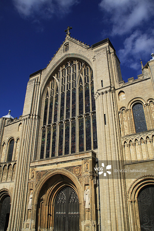 英国，诺维奇大教堂图片素材