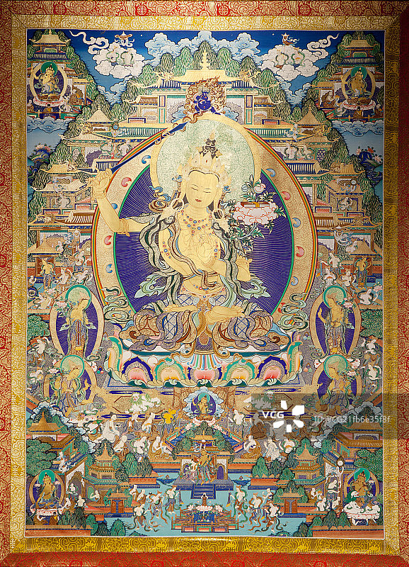 唐卡壁画图片素材