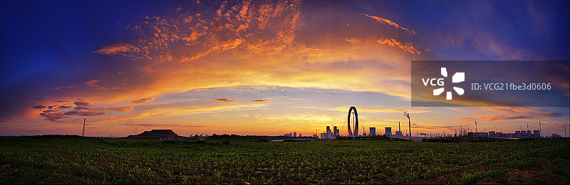 火烧云图片素材