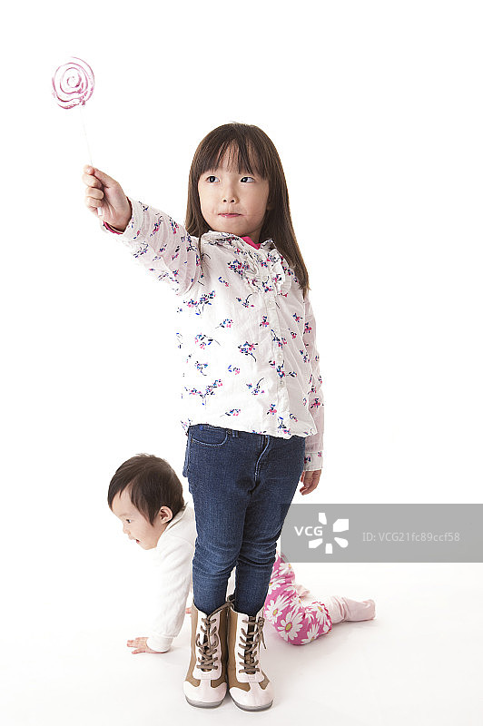 女孩,婴儿,姊妹图片素材