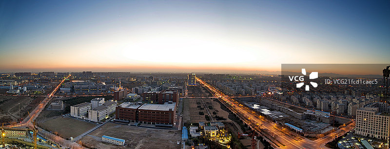 北京亦庄开发区全景图片素材