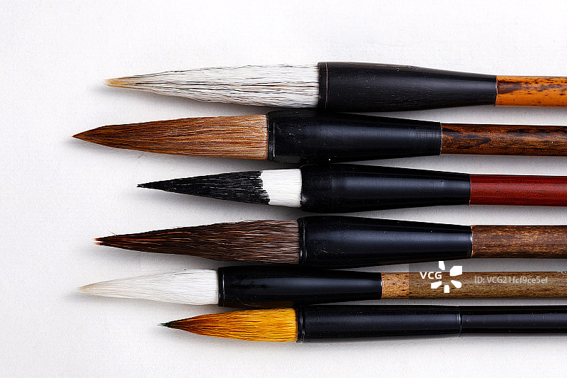 静物毛笔图片素材