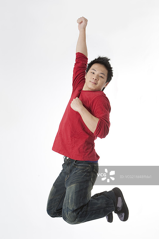 跳跃,青少年男孩图片素材