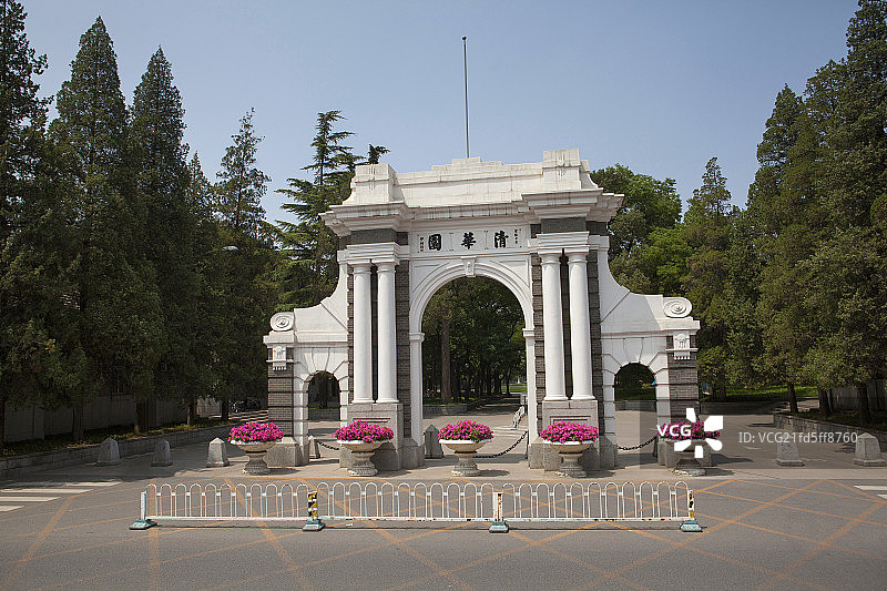 北京清华大学南门图片素材