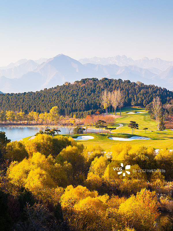 北京十三陵水库风光图片素材
