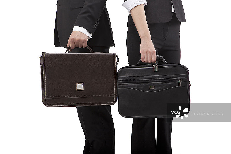 商务人士和公文包图片素材