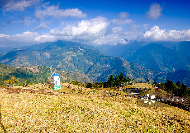清净农场的风光图片素材