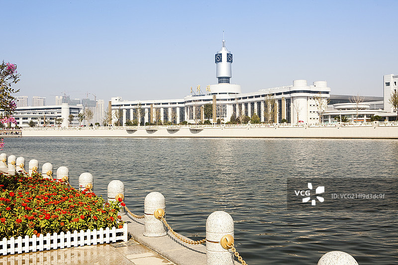 天津海河风光图片素材