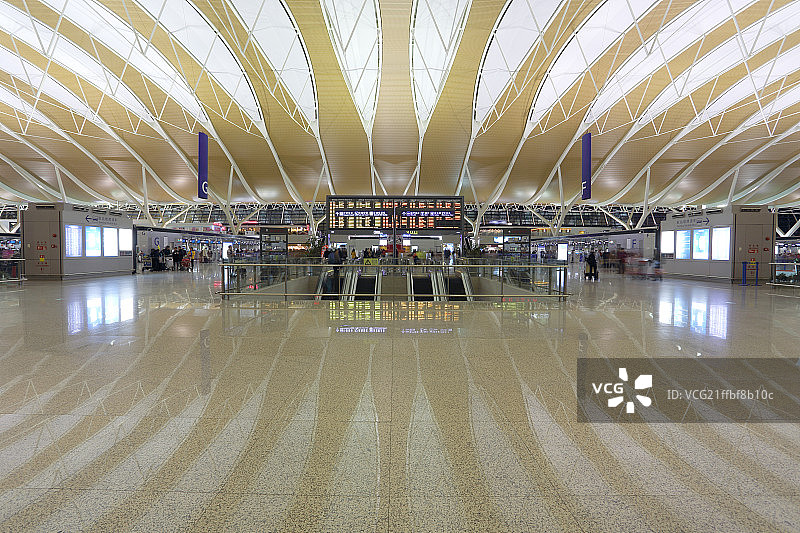 浦东机场大厅图片素材