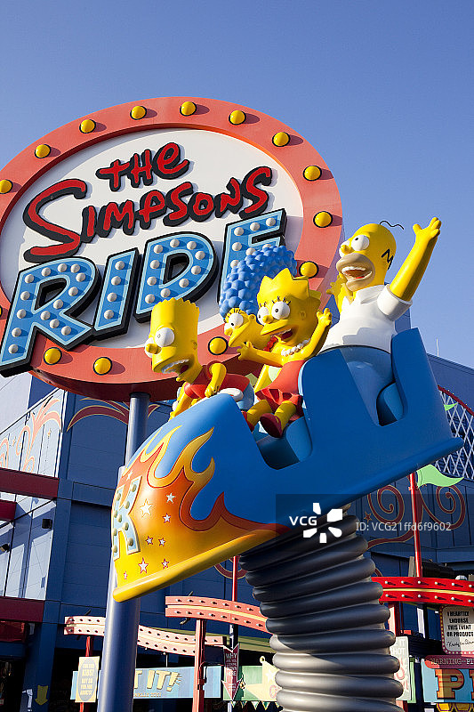 洛杉矶环球影城图片素材