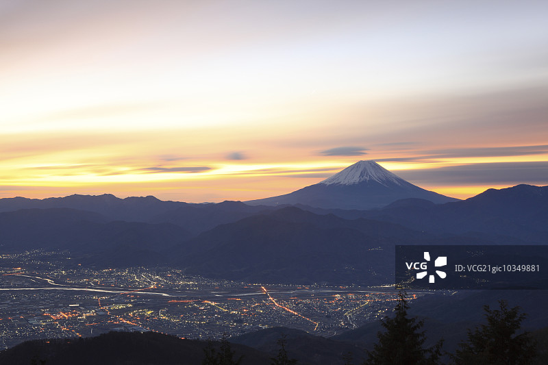 日本山梨县县图片素材