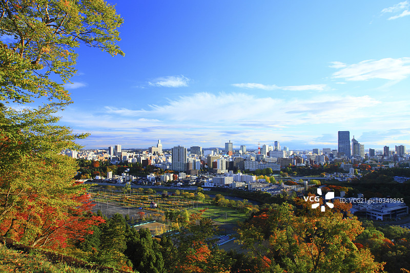 仙台城市景观图片素材