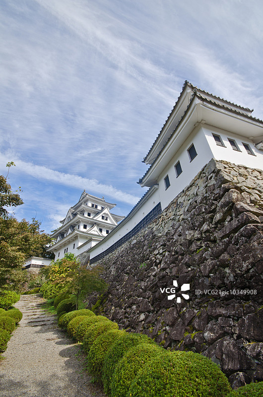 岐阜县郡上八幡城图片素材