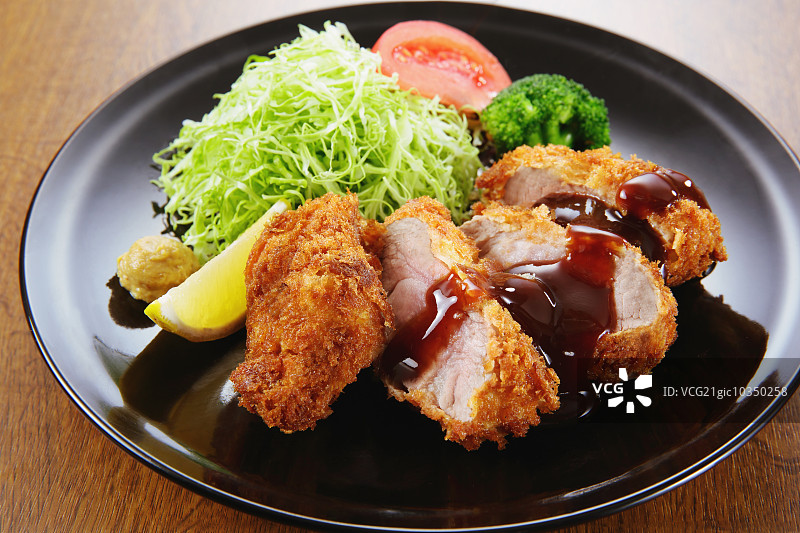 日式炸猪排图片素材