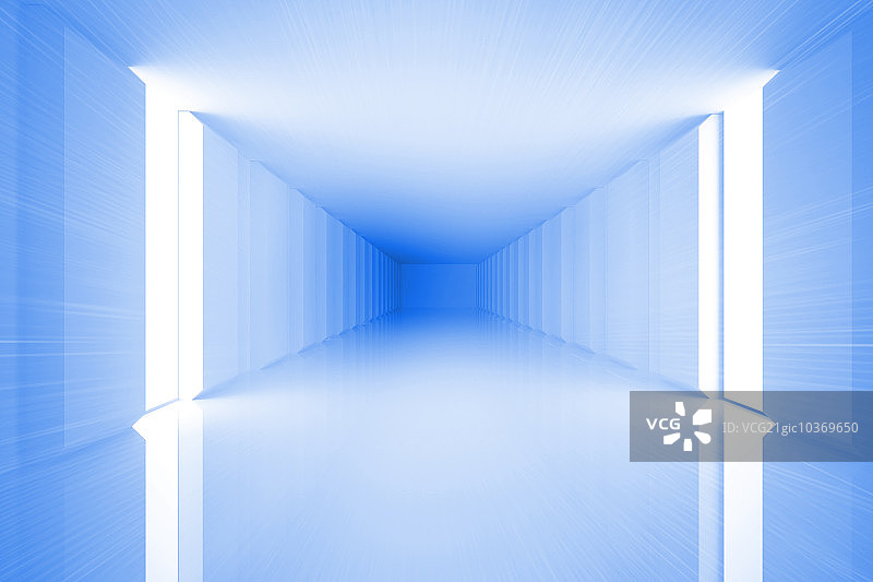 明亮蓝色房间与窗户图片素材