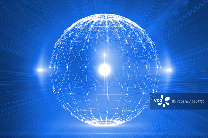 数字未来发光网络图片素材