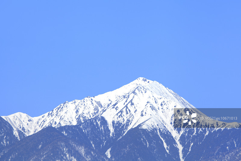 北阿尔卑斯山：长野县风光图片素材