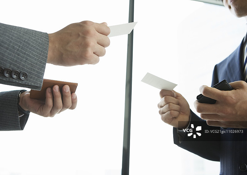 交换名片图片素材