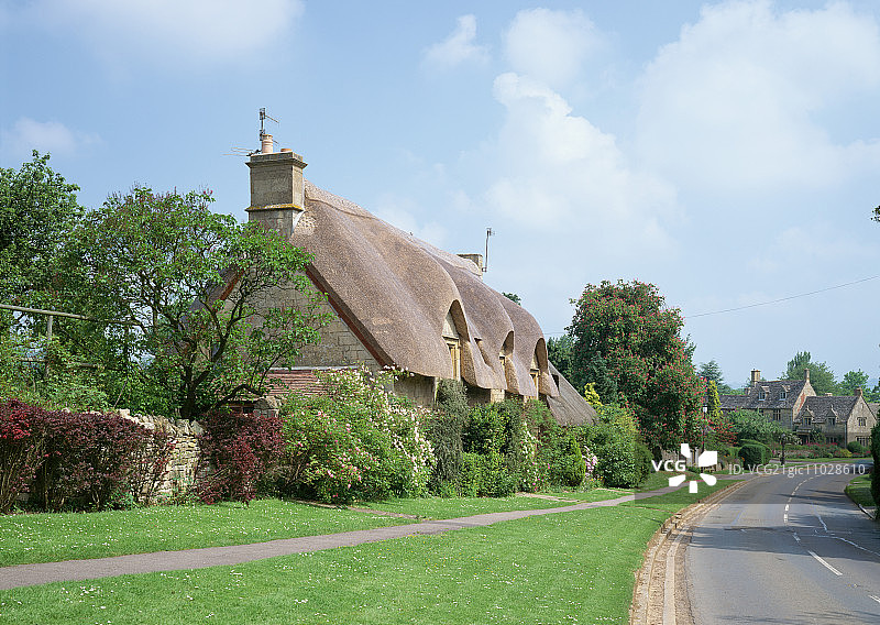 独立的房子图片素材