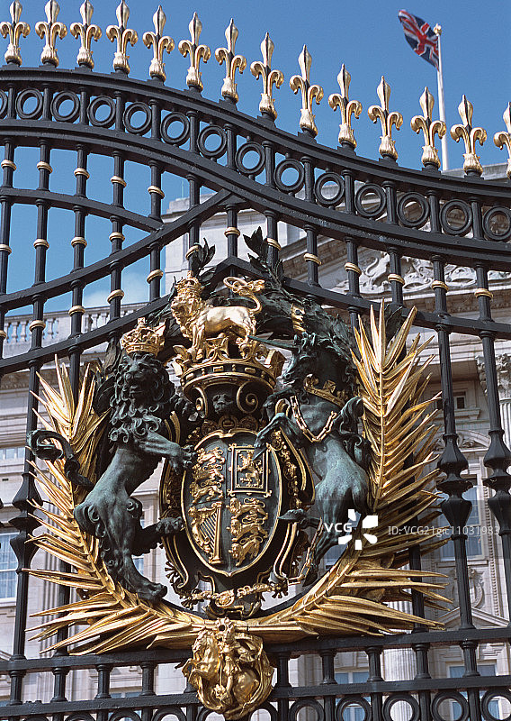 白金汉宫之门图片素材