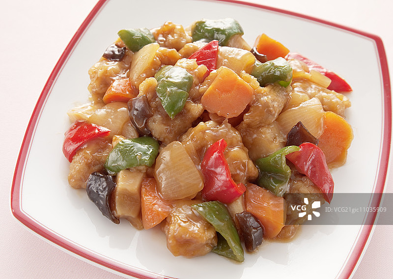 咕噜肉图片素材