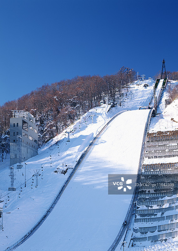 大仓山跳台滑雪竞技场图片素材