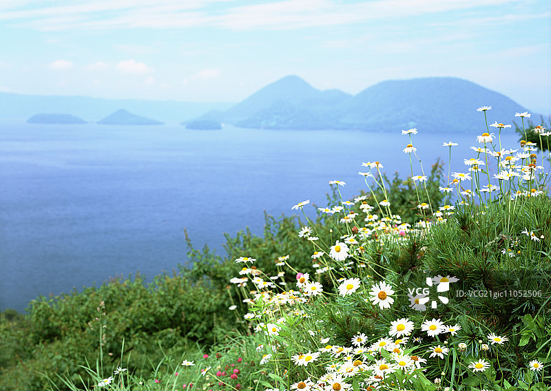 洞爷湖风光图片素材