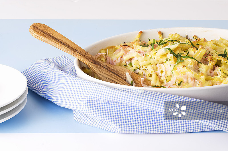 火腿通心粉图片素材