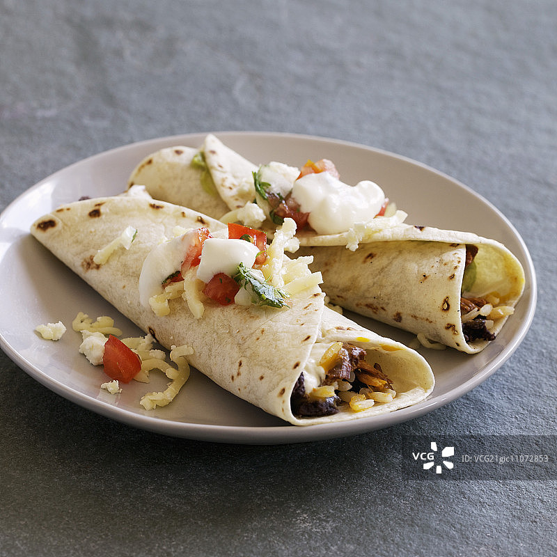 墨西哥卷饼（墨西哥馅饼）图片素材