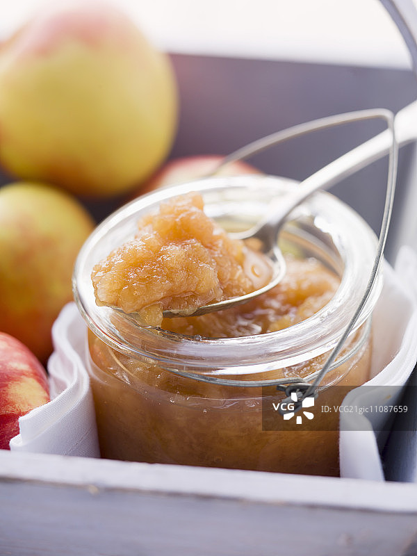 苹果泥图片素材