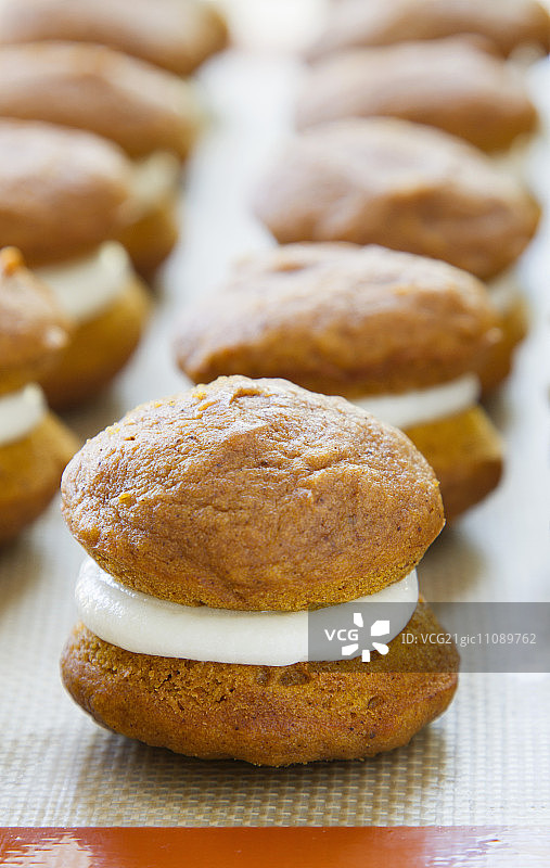 迷你南瓜馅饼图片素材