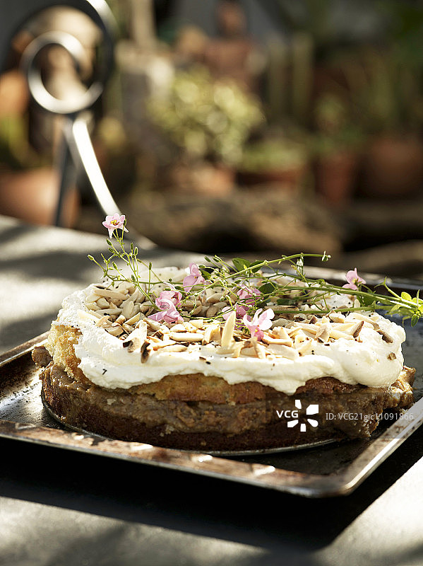 北非枣椰蛋糕图片素材