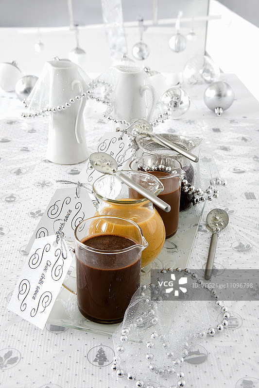 多种自制甜点酱料礼品图片素材