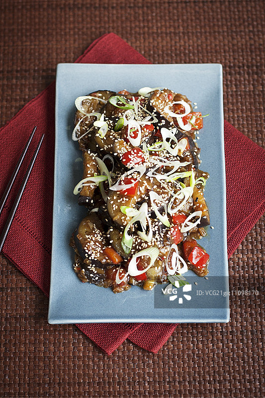 照烧鸡肉图片素材