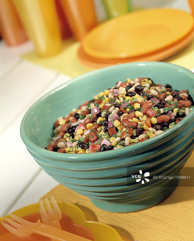 三豆沙拉图片素材