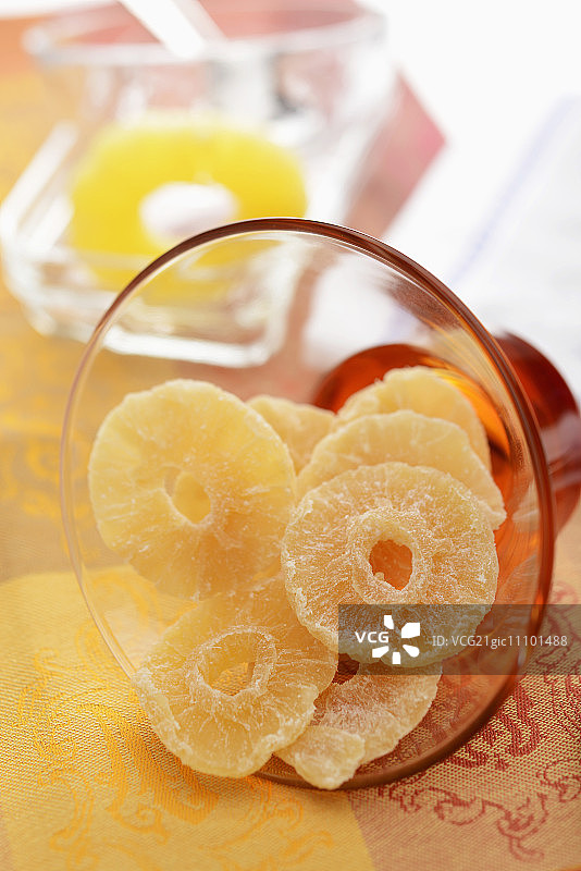 蜜饯菠萝圈图片素材