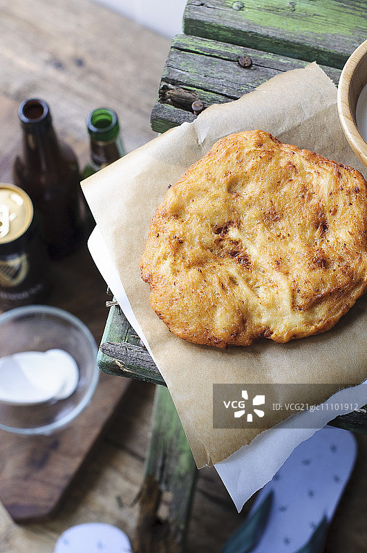 匈牙利烤卷心菜馅饼图片素材