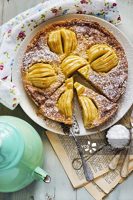 苹果馅饼图片素材