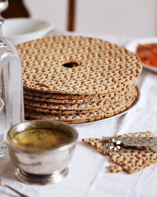 圆形脆面包（瑞典）图片素材