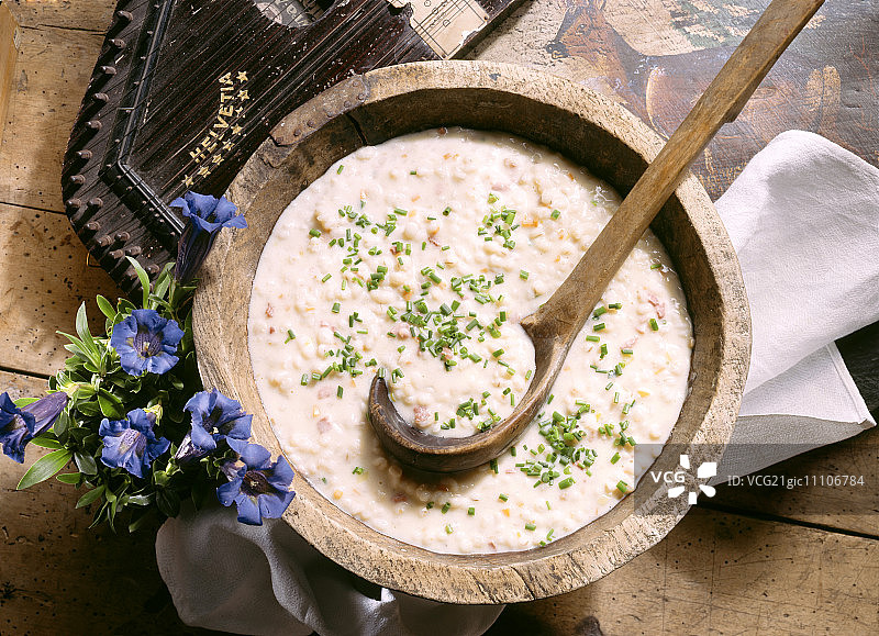 格劳宾登大麦汤（瑞士）图片素材