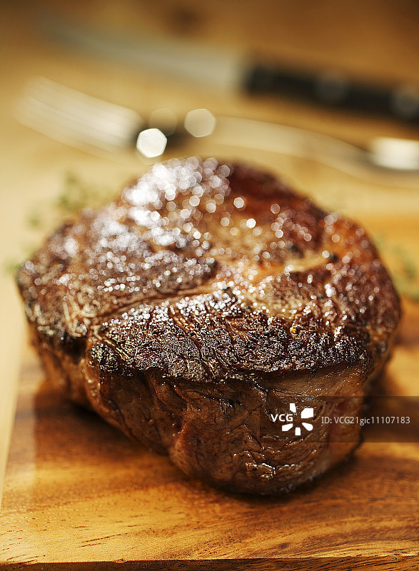 炸肋眼牛排图片素材