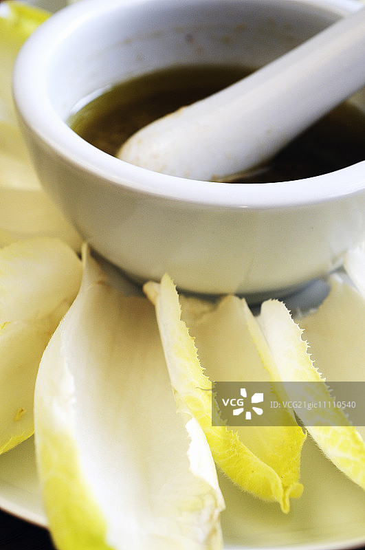 意大利皮埃蒙特大蒜沙丁鱼蘸酱图片素材